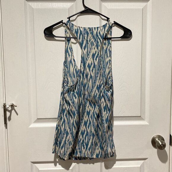 JOIE Drew C Racerback 100% Silk Tank - Picture 5 of 5